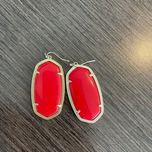 Red Danielle KS earrings